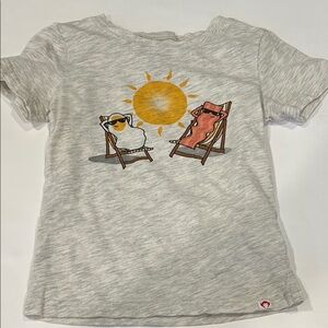 Appaman Gray T-Shirt with Sunny Graphic